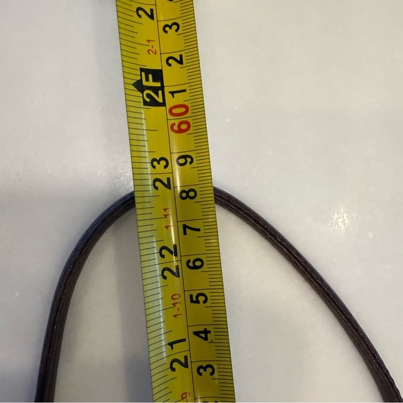 Vintage Brighton Leather Croc Embossed Crossbody Shoulder Handbag Purse EUC - Picture 13 of 16